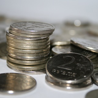 Image of a stack of coins representing the UK-ICOS costs